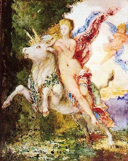 Gustave Moreau Europa and the Bull oil painting image